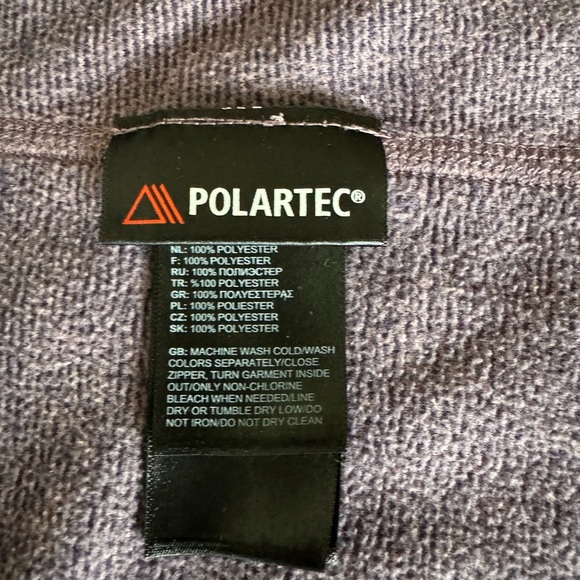 The North Face XS Polartec Full-Zip Hoodie - Plum / Purple - Picture 3 of 5